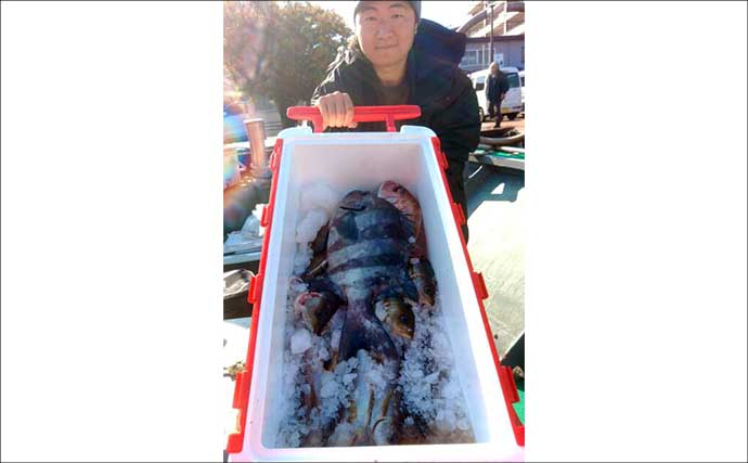 良型の『チカメキントキ』が多数ヒット！沖の五目釣り好調【船釣り釣果速報・福岡】