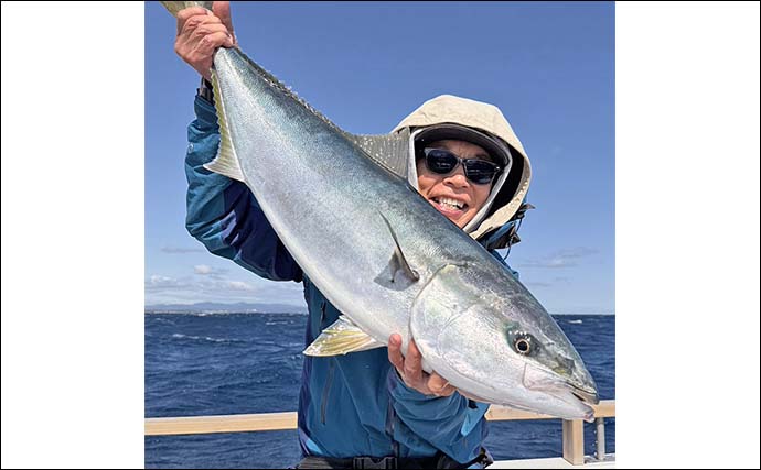 タイラバゲームで本命マダイ不発もブリとレンコダイをキャッチ【三重】