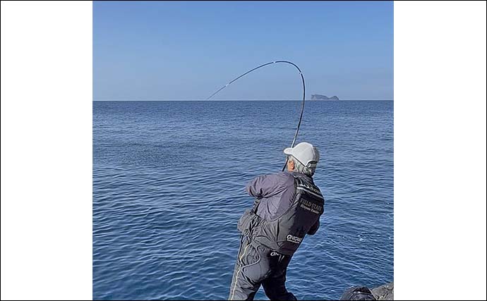 「磯フカセ釣りで95cmヒラマサ獲った！」竿が破損しながらも渾身のファイト【長崎】