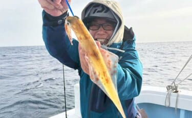 志摩沖で船ヤリイカ釣りに初挑戦【三重】プラヅノ仕掛けの扱いに大苦戦