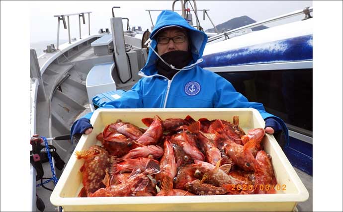 「メバル・カサゴ絶好調！」1投目からラストまで入れ食い続く日も【船釣り最釣果速報・愛知】