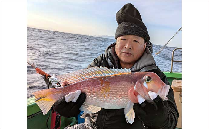 赤い美味魚『チカメキントキ』が良型主体に連発！【船釣り釣果速報・福岡】