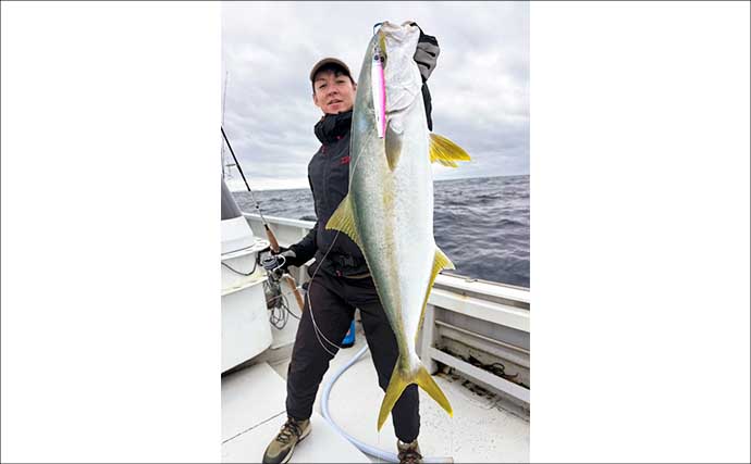 ジギング＆キャスティングでヒラマサ3匹好捕！【長崎・一栄丸】今後はサイズアップに期待