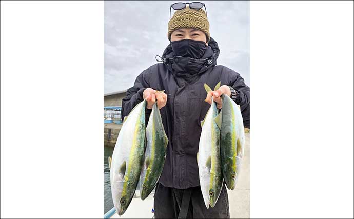 70cm級大型マダイが連発！乗っ込み本格化でタイラバ絶好調【ルアー釣果速報・愛知】