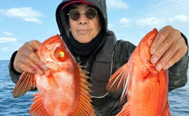 良型チカメキントキでクーラー満タン！沖五目釣りが好調キープ【船釣り最新…