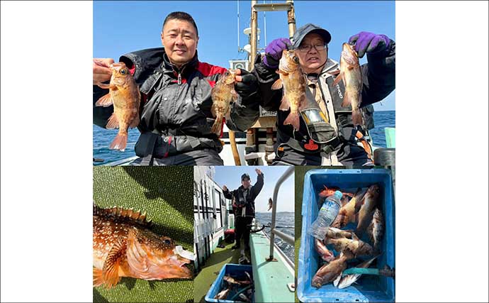 良型チカメキントキでクーラー満タン！沖五目釣りが好調キープ【船釣り最新情報・福岡】