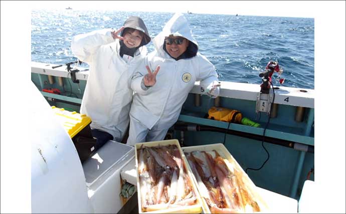 中深海釣りでオニカサゴ・ウッカリカサゴ・トラフグなど良型中心に好ヒット【愛知】