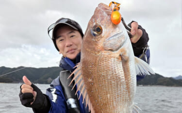 レンタルボートでのタイラバ釣行で多彩魚種顔見せ【三重】シロアマダイは不…