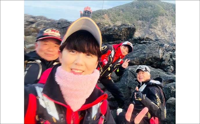 「クロ（メジナ）が入れ食い！」磯フカセ釣りで良型乱舞【大分・蒲江の磯】