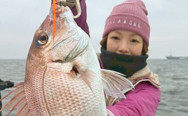 タイラバ＆SLJのオフショアルアー釣行でマダイにイトヨリなど多彩釣果【…