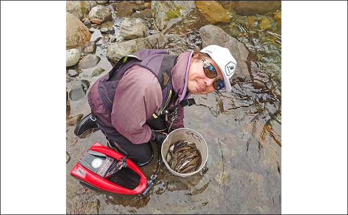 「解禁1ヶ月後の本流でも釣れる？」吉田川の渓流エサ釣りでまさかのアマゴ連発