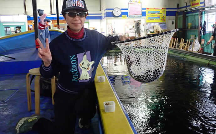 「屋内釣り堀は荒天時の強い味方！」 つり堀太郎でコイ釣りを満喫【千葉】