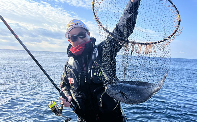 磯フカセ釣りで美味な「オキアジ」をキャッチ【大分】本命クロも連打成功