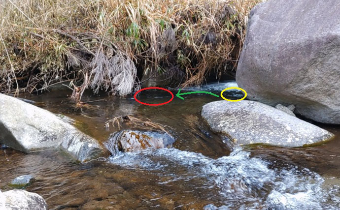 「竿抜けポイント」の発見が釣果の決め手！ 渓流エサ釣りで釣果アップ術