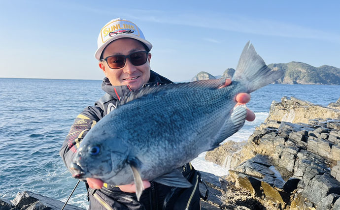 「良型クロは簡単じゃない！」磯フカセ釣りで重量級ヒットが連発【宮崎】