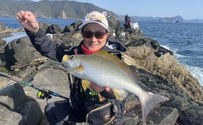 「良型クロは簡単じゃない！」磯フカセ釣りで重量級ヒットが連発【宮崎】