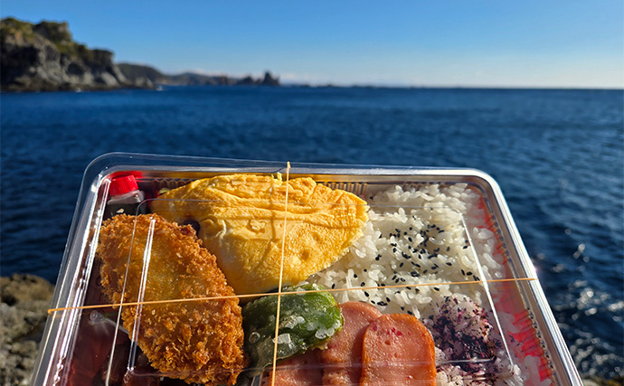 シーズン終盤の寒メジナ釣りで42cm尾長を捕獲成功！【静岡】細ハリス変更が的中