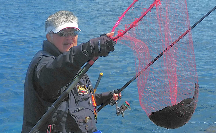 40cm超え春グレが入れ食い！磯フカセ釣りでフィーバーを満喫【鹿児島・里】