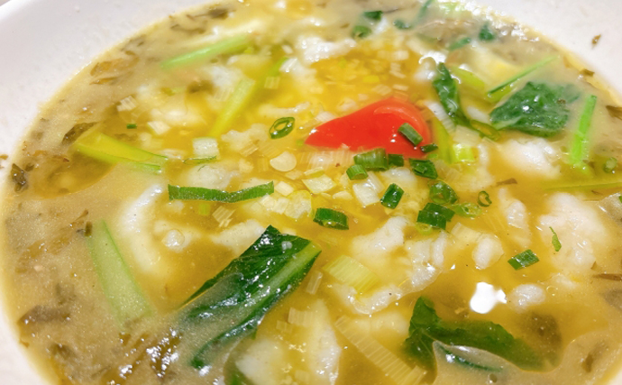 「野沢菜の漬物が魚の生臭さを消す？」 中華料理『酸菜魚』で臭い魚を美味しく食べよう