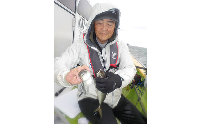 東京湾走水沖のビシアジ船で35cm超え筆頭に良型ブランドアジ29尾ゲット！【神奈川】