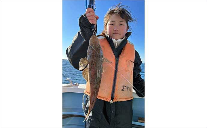 釣りガールが60cmヒラメ手中！ 釣具屋主催の「ヒラメ船釣り体験」に参加【神奈川】