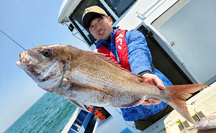 「脂ノリ抜群！」大山沖イサキ釣りで良型主体に数釣りチャンス【船釣り釣果速報・愛知】