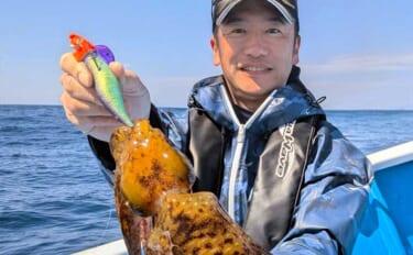「シーズン終盤のレッドモンスターを狙う！」串本沖ティップランエギングで…