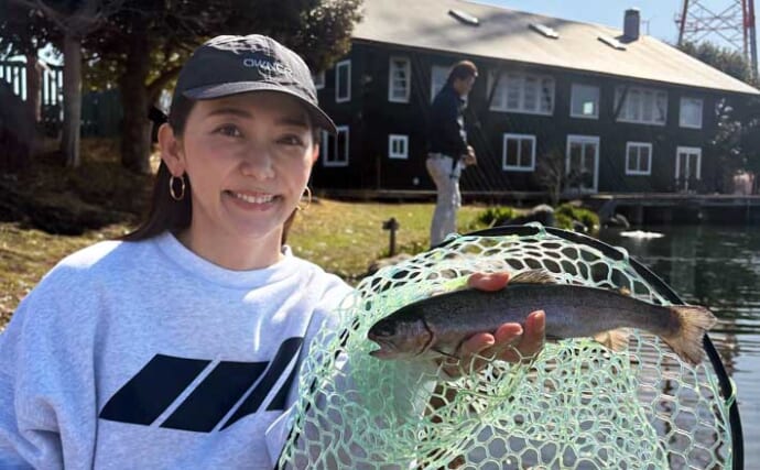 『開成水辺フォレストスプリングス』でエリアトラウト釣行を満喫【神奈川】