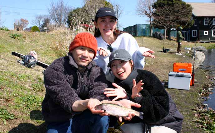 『開成水辺フォレストスプリングス』でエリアトラウト釣行を満喫【神奈川】