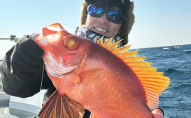 沖五目釣りでチカメキントキやアマダイなど多彩な美味魚が好反応【船釣り最…
