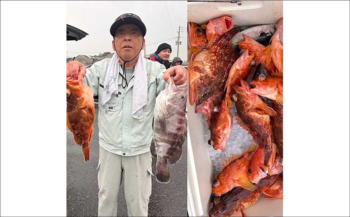 沖五目釣りでチカメキントキやアマダイなど多彩な美味魚が好反応【船釣り最新釣果16選】