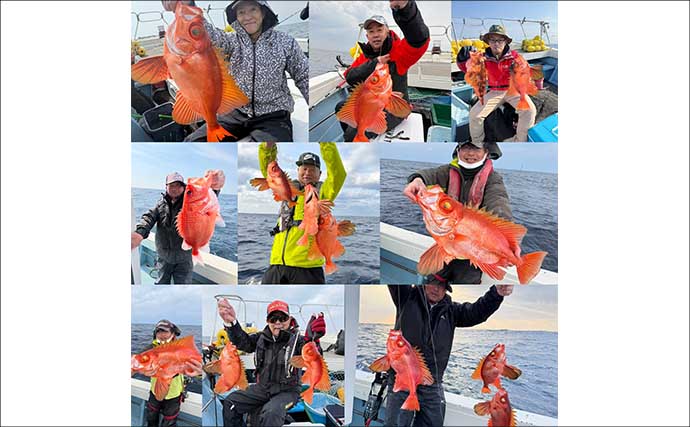 沖五目釣りでチカメキントキやアマダイなど多彩な美味魚が好反応【船釣り最新釣果16選】