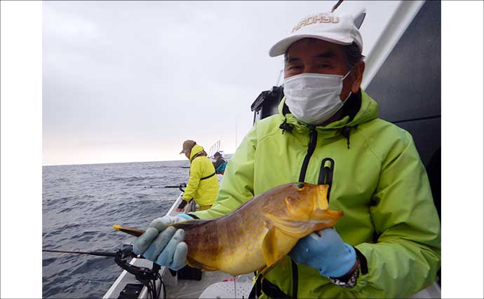 沖五目釣りでクーラーボックス2個満タン釣果！【第二大福丸】レンコにアオナが好調