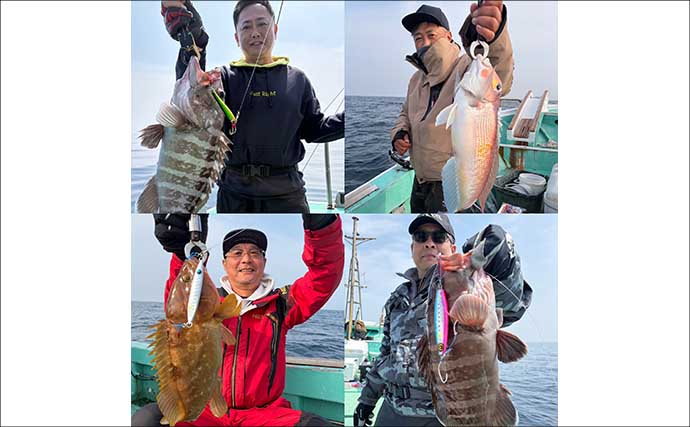 チカメキントキが船中100尾超え！沖五目釣り絶好調【船釣り釣果速報13選・福岡】