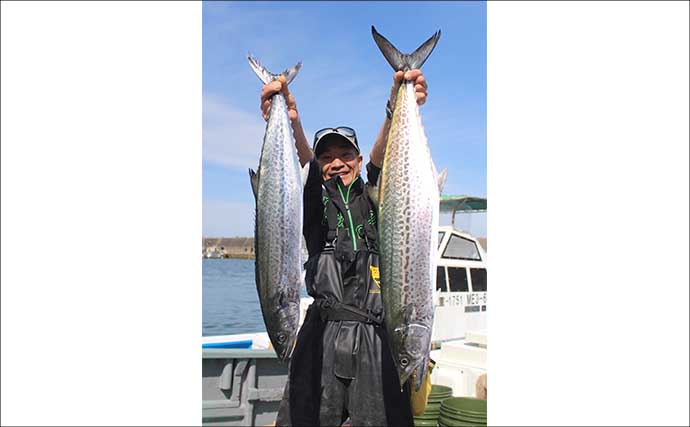 「釣った魚の重量が軽い人が優勝？」ちょっと変わった釣り大会で良型サワラ続々