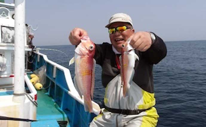 シーズンラストの底物五目釣りで大型オニカサゴ好反応！【船釣り釣果速報13選・愛知／静岡】