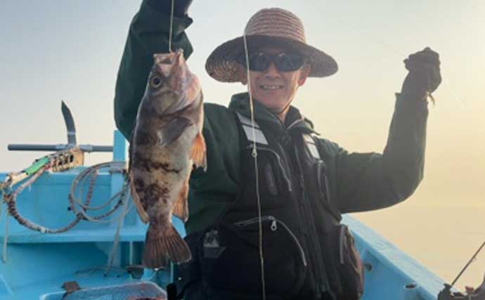 シーズンラストの底物五目釣りで大型オニカサゴ好反応！【船釣り釣果速報13選・愛知／静岡】