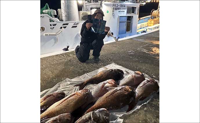 スロージギング船で高級レア魚『アラ』が船中9匹！【沖釣り釣果速報6選・北陸】