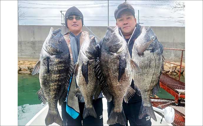 ボトムワインドで良型クロダイにマゴチが好反応中！【オフショアルアー釣果8選・愛知】