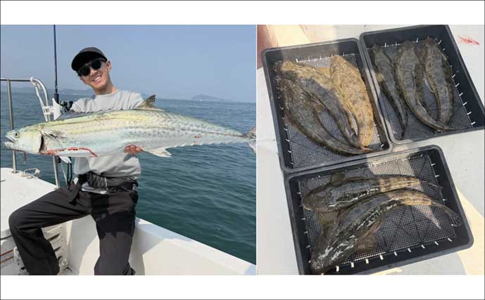 ボトムワインドで良型クロダイにマゴチが好反応中！【オフショアルアー釣果8選・愛知】