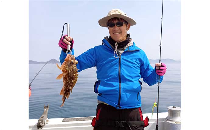 100円ショップのタイラバに高級美味魚が好反応！【福岡】初挑戦でアコウにマダイをゲット