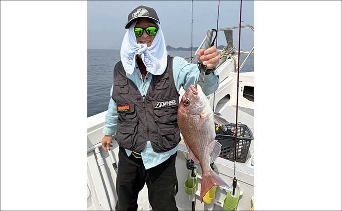 100円ショップのタイラバに高級美味魚が好反応！【福岡】初挑戦でアコウにマダイをゲット