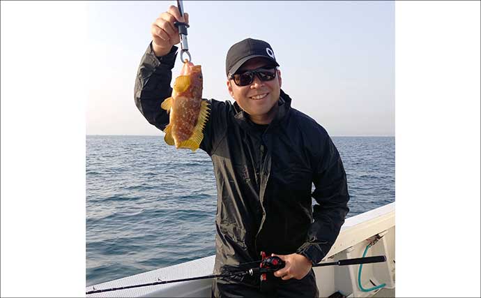 100円ショップのタイラバに高級美味魚が好反応！【福岡】初挑戦でアコウにマダイをゲット