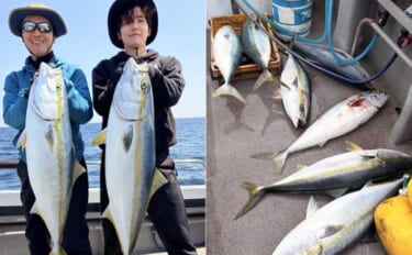 ジギングでブリが連発！釣る人8匹と爆釣！　関西エリアの【船釣り特選釣果…