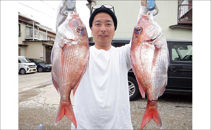 最大42cm！ジャンボイサキが荒食い！【船のエサ釣り釣果速報9選・愛知】