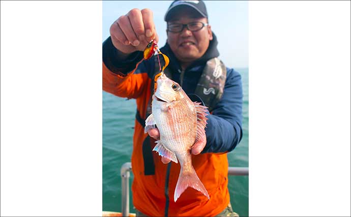 「これからがシーズン本番！」鳥羽沖タイラバ釣行でマダイ好捕【フィッシュハンター・三重】