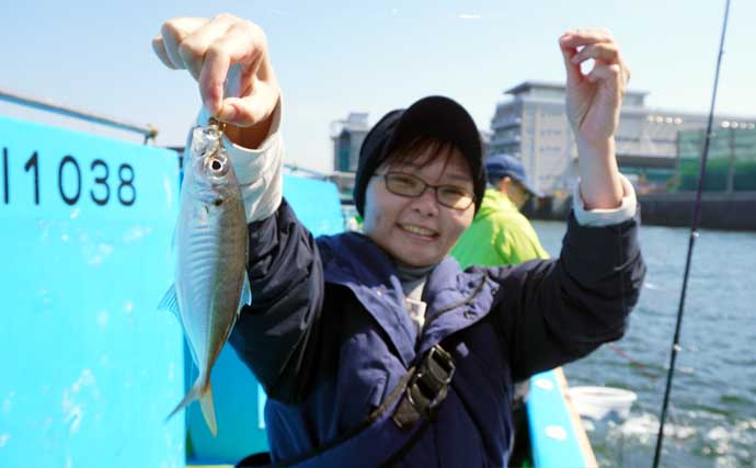 「早起きしなくてもアジが釣れる！」東京湾の午後LTアジで数釣り堪能【一之瀬丸】