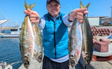 大型の関アジが順調ヒット！ブランド魚ゲットのチャンス【船釣り最新情報4…