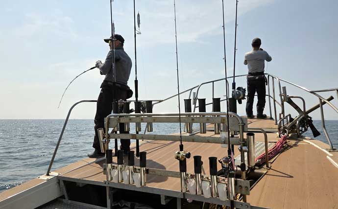 「寒ブリ並みに脂ノリノリ！」若狭湾ジギングでブリが連発【あみや渡船・JIG‐BOY】