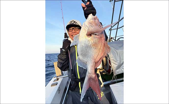 「高価なTGシンカーが餌食に」敦賀沖タイラバ釣行で本命手中もマフグの猛攻に大苦戦【福井】